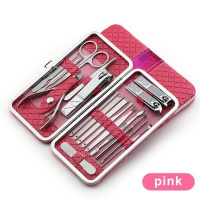 All In One Nail Manicure Kit with Included Case