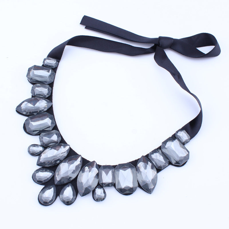 Collar Llamativo Joya en Capas