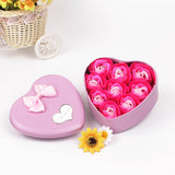 Heart Shaped 9 Mini Flower Rose Gift