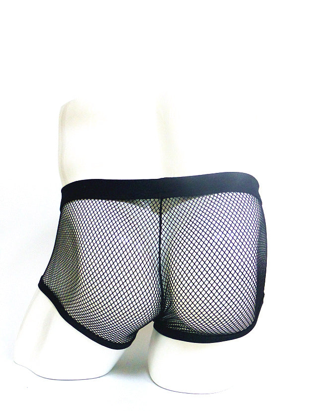 Sheer Fish Net Boxer Briefs