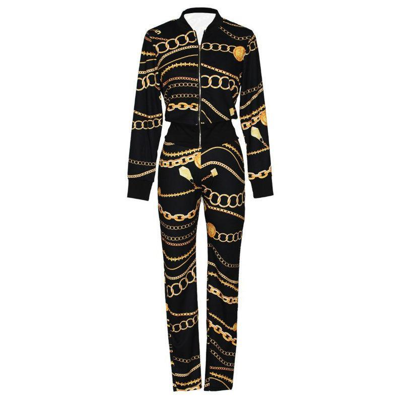 Life of Luxury Printed Jumpsuits