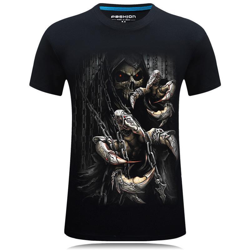 Camiseta gráfica Manos de la muerte