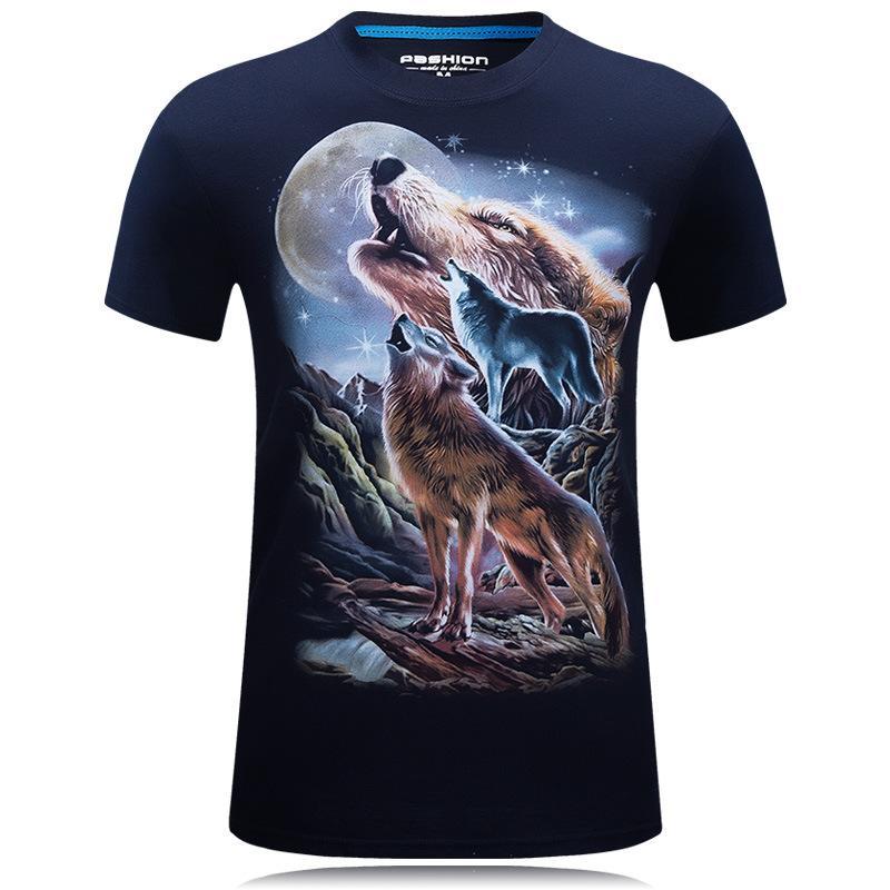 Huil bij het Moon Wolf Shirt