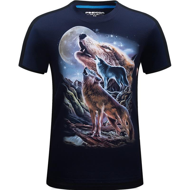 Huil bij het Moon Wolf Shirt