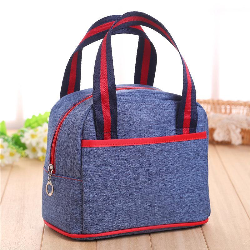 Medium Round Top Zipper Tote