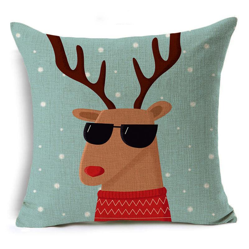 Christmas Tidings Printed Pillow Covers - Theone Apparel