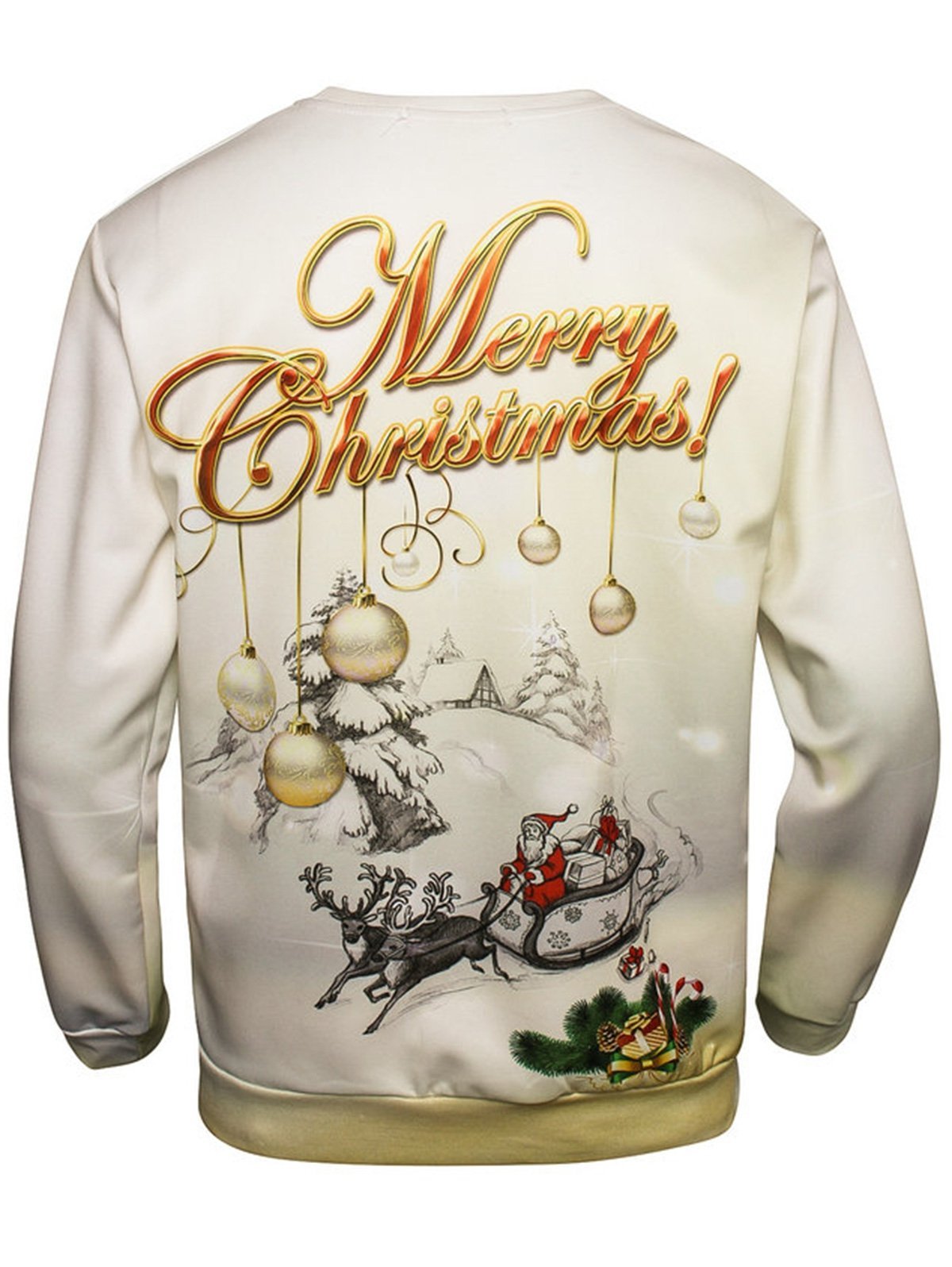 Cute Merry Christmas Pullover Sweatshirt - Theone Apparel