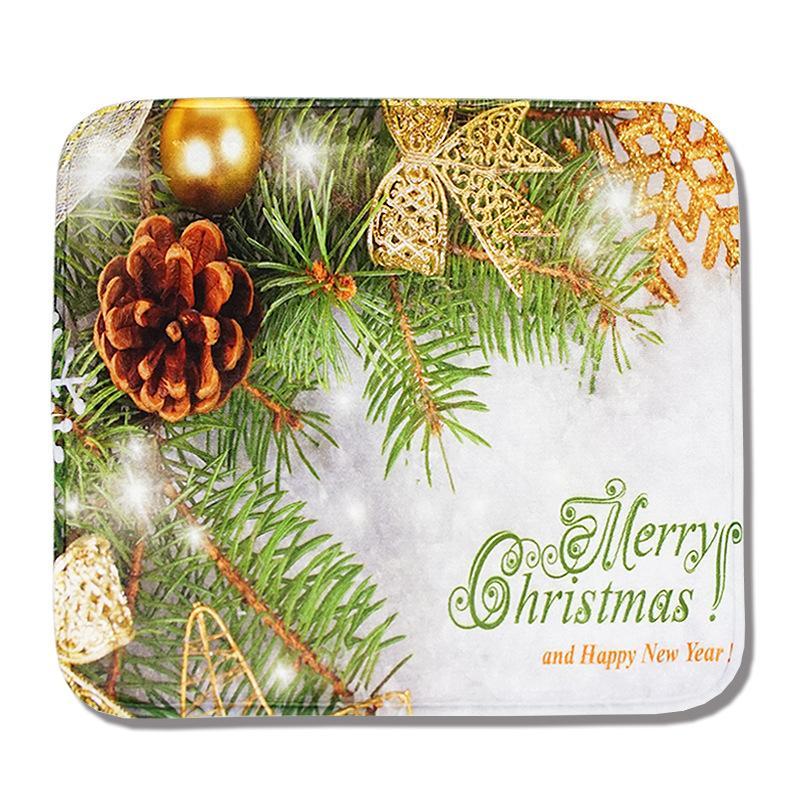 Festive Christmas Holidays Chair Mats - Theone Apparel