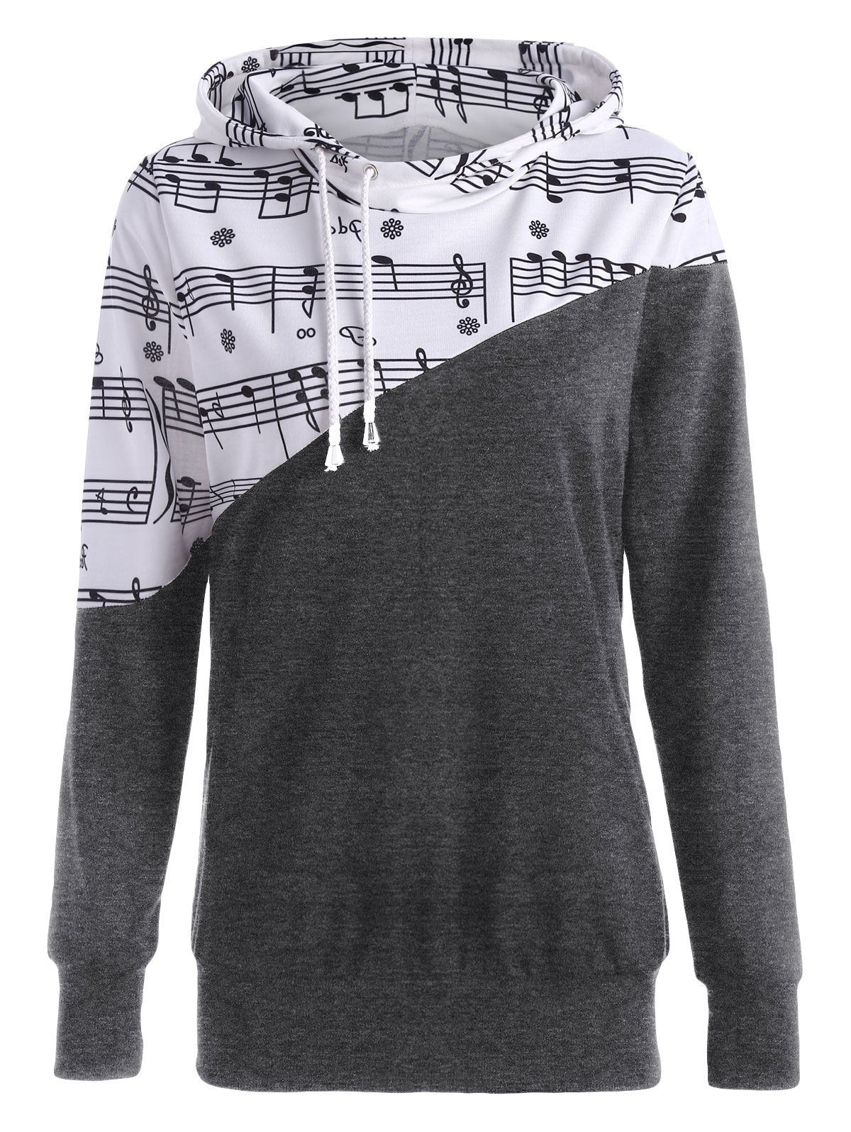 Sweater de nota musical no intervalo