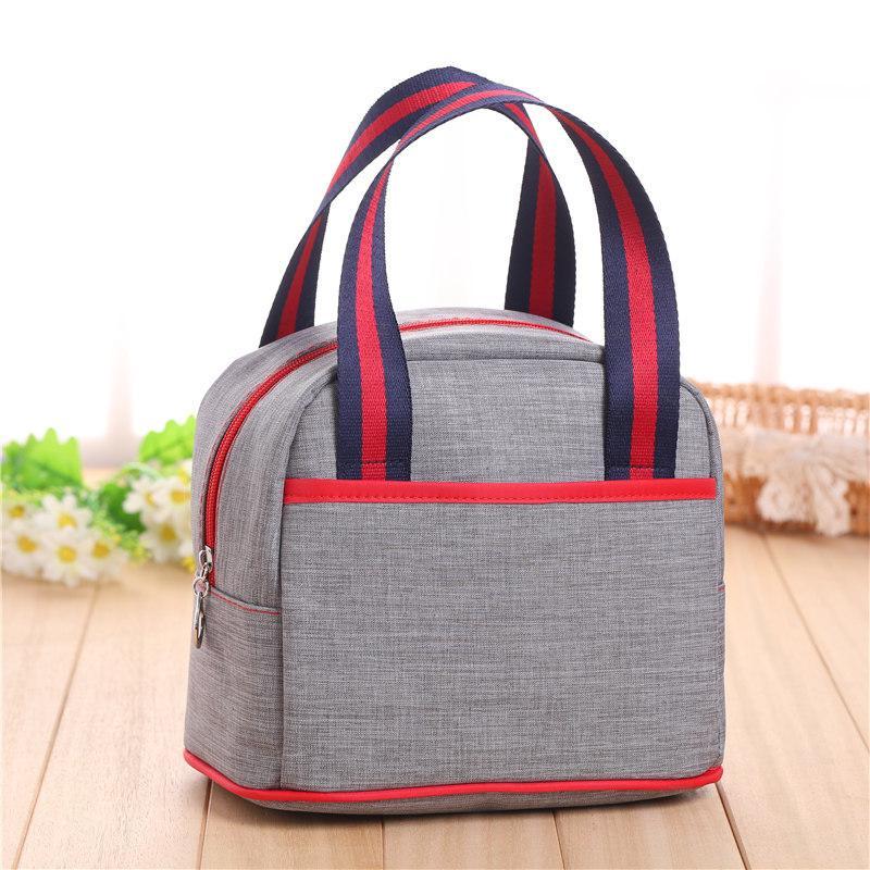 Medium Round Top Zipper Tote