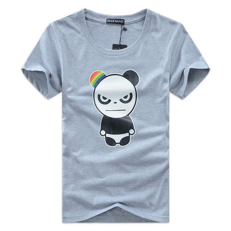 SCuzzata per la camicia di panda arcobaleno