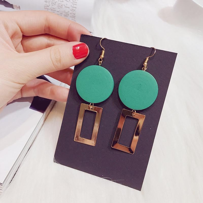 Geometric Mashup Statement Earrings