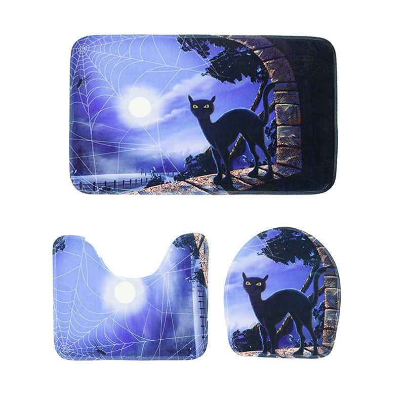 Halloween To Remember Bath Mat Set