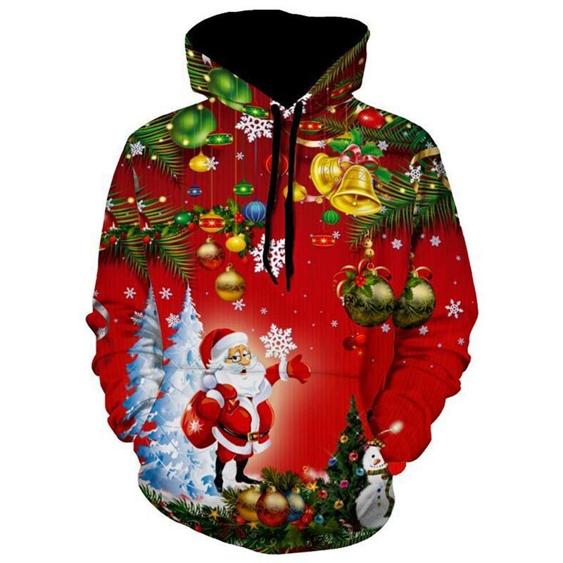 Holiday Jingle Bells Christmas Hoodie