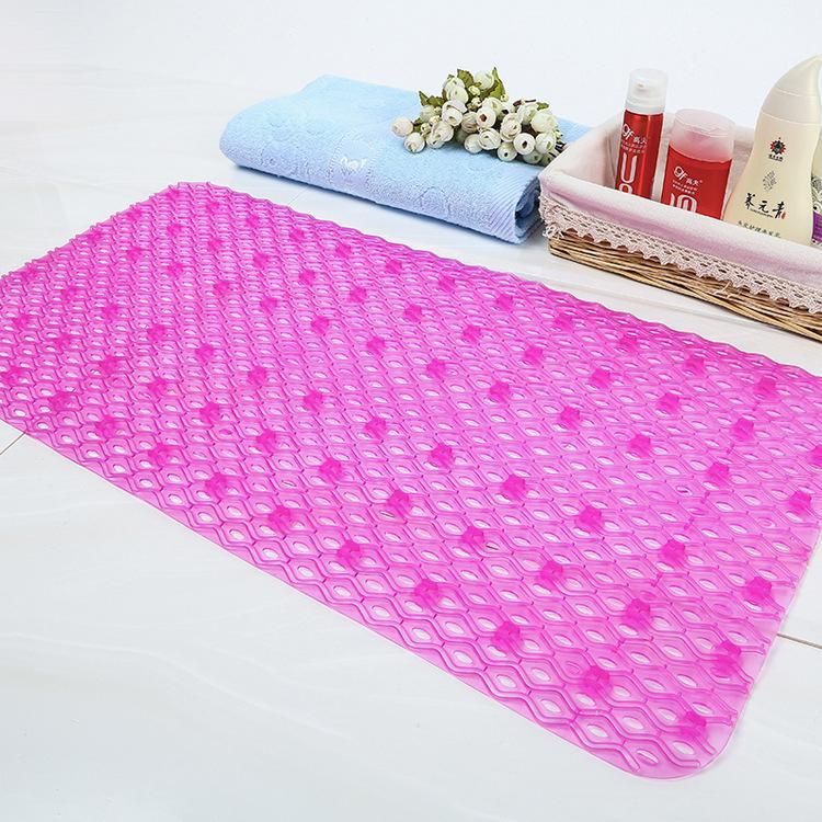 Grand tapis de bain à masse non glissé rectangulaire