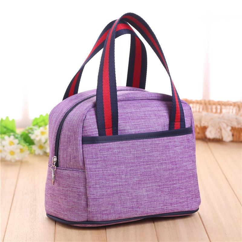 Medium Round Top Zipper Tote