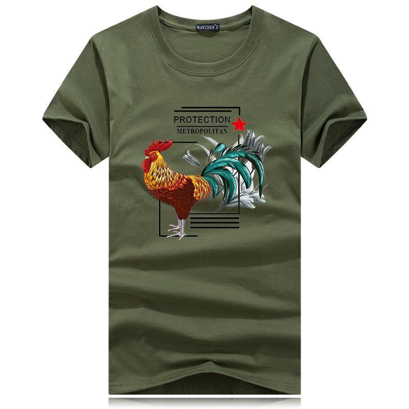 Rooster In Charge T-shirt à manches courtes