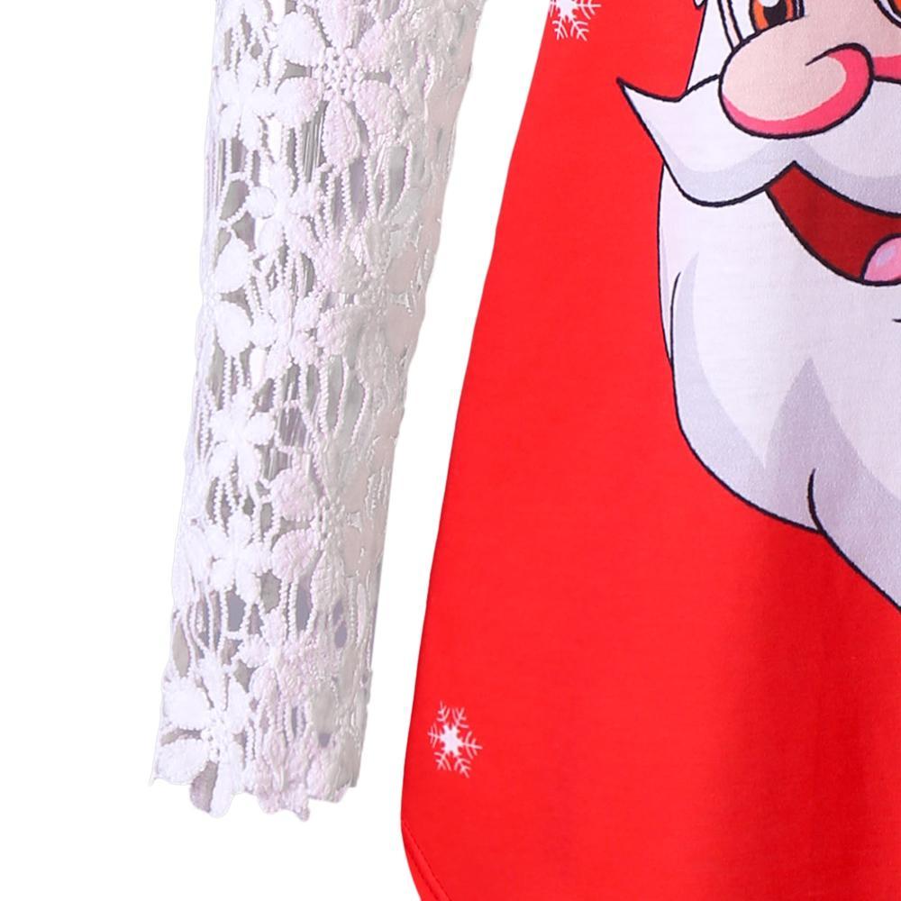 Plus Size Santa Claus Christmas Shirt