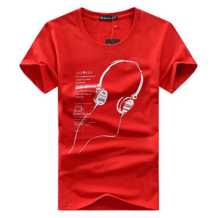 Muziek is een hoofdtelefoonshirt van het leven