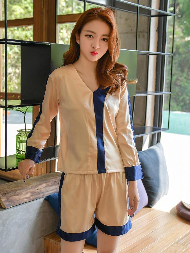 Silky Shorts Pajamas Set - Theone Apparel