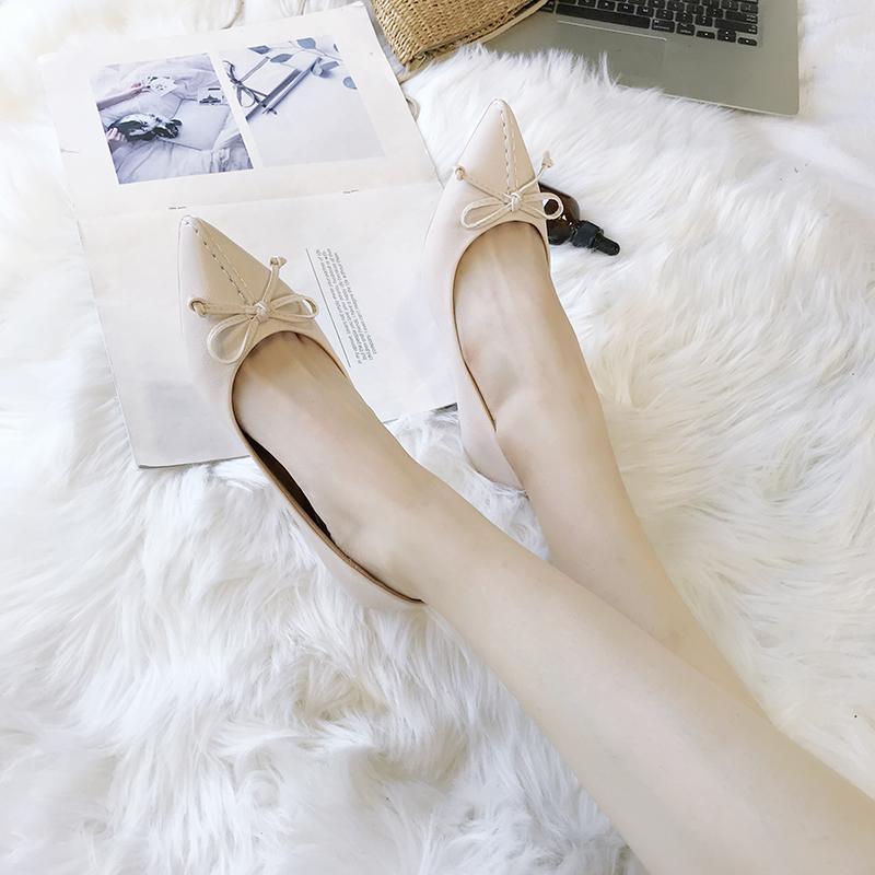 Simply Sweet Bowtie Kitten Heels