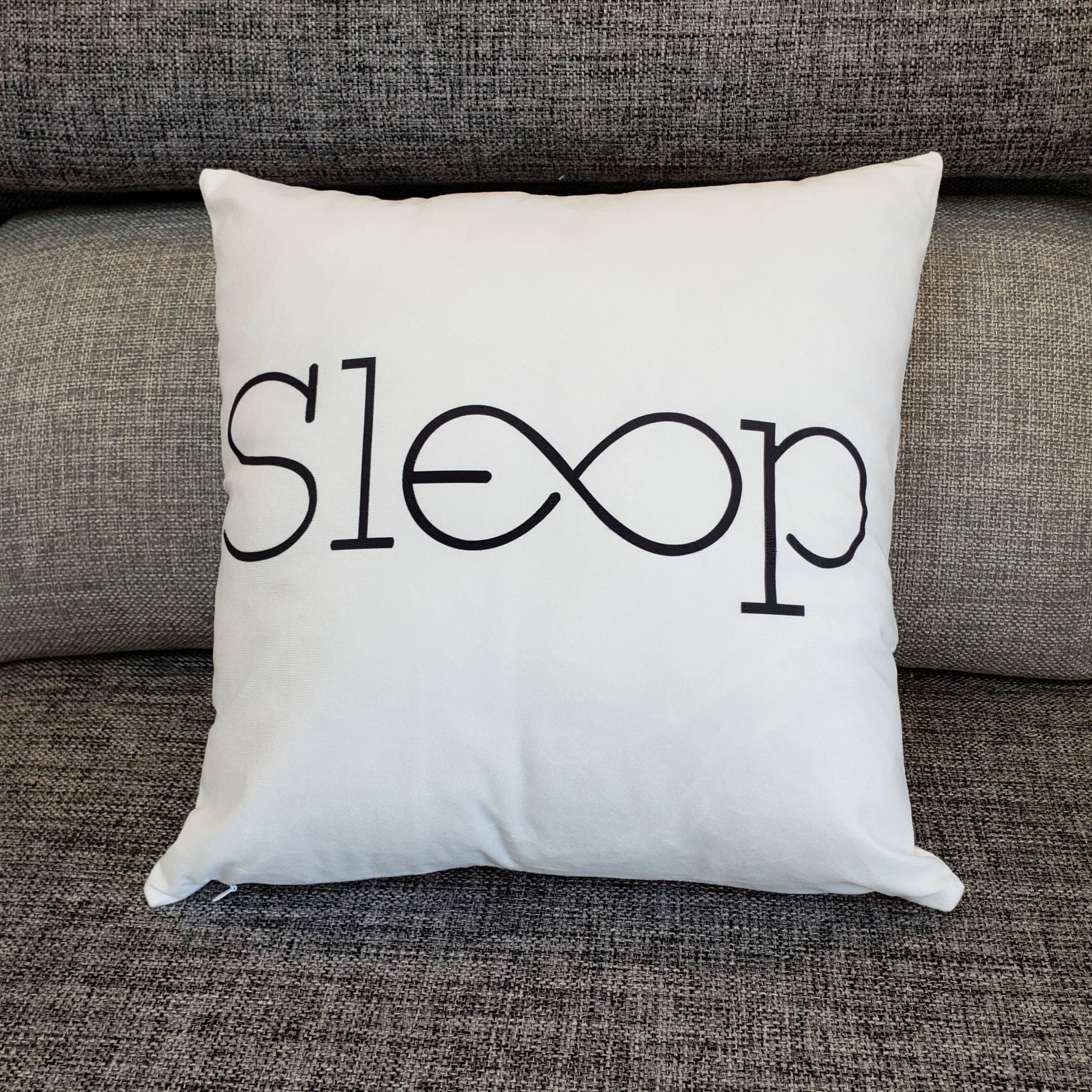 Sleep Mode Scripted Pillow Covers