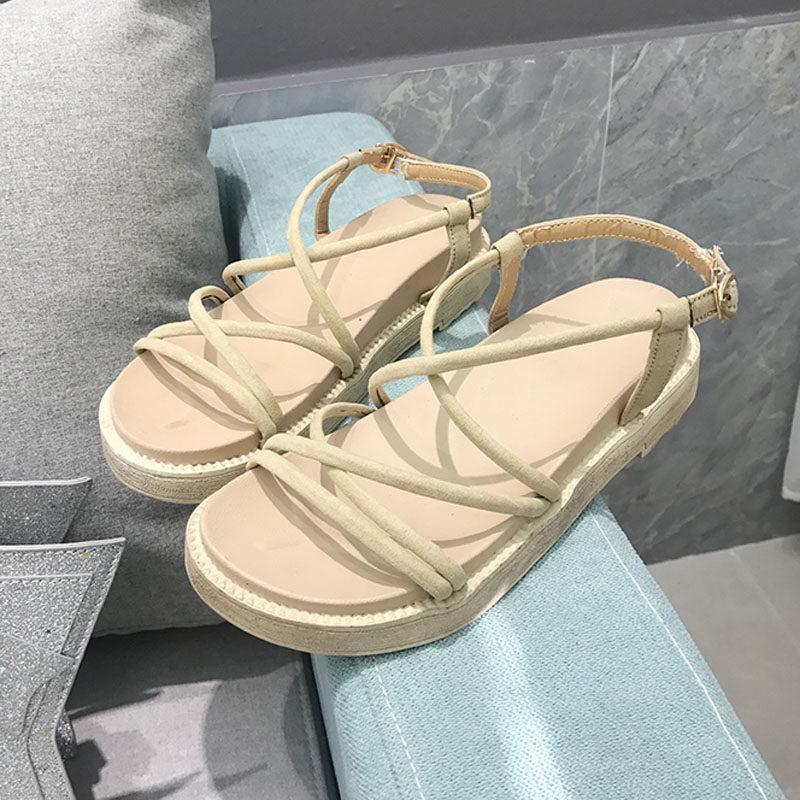 Strapped In Runaround Platform Sandals