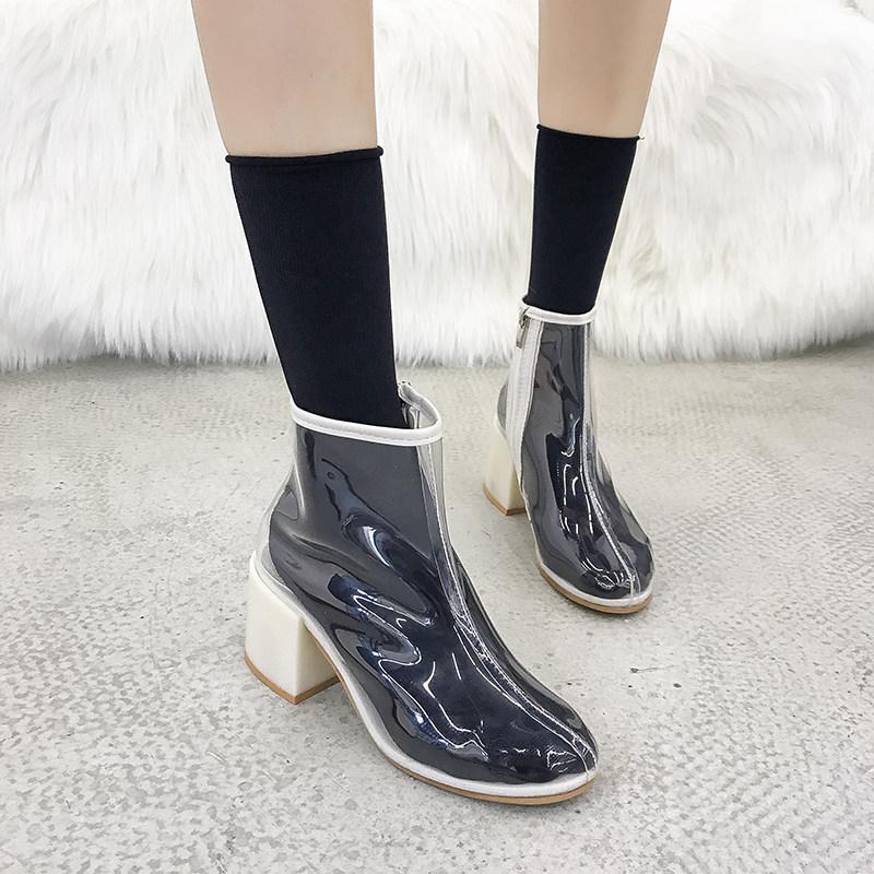 Transparant Clear View Fashion Boots