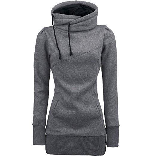 Trendy Side Tie Drawstring Hoodie