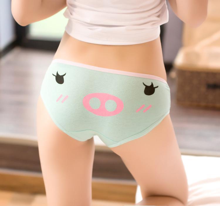 Wacky Monster Print Novelty Panty