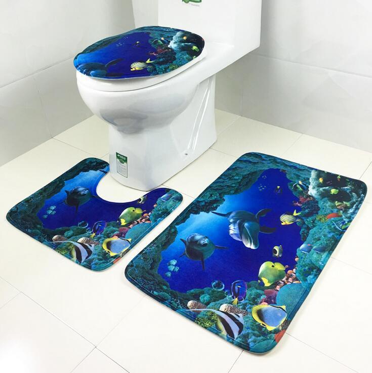 African Safari Print Bath Mat Set - THEONE APPAREL