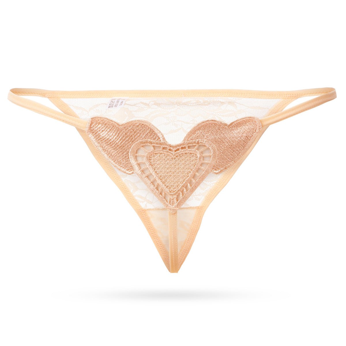 Booty Heart Lace G String Panty - THEONE APPAREL