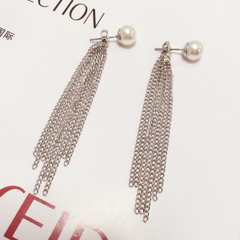 Chain Craze Multi-Layer Tassel Earrings - THEONE APPAREL